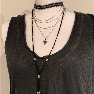 Free People Distressed Tank